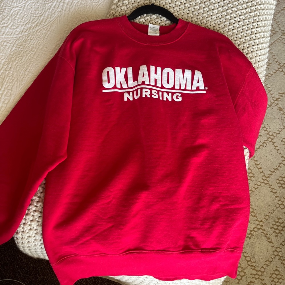 OU Nursing crew neck